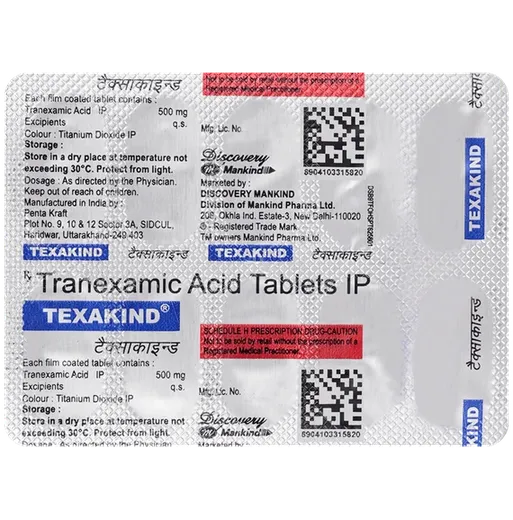 texakind 500mg tablet 10's
